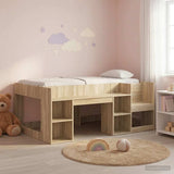 Kids'Bed Frame with Storage Sonoma Oak 80 x 160 cm 3422621