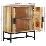 Sideboard 60x35x75 cm Solid Wood Mango 351711