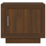 Coffee Table Brown Oak 51x50x45 cm Engineered Wood 817230