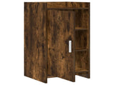 Sideboard Smoked Oak 40 x 36 x 80 cm Engineered Wood 8011055
