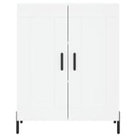 Highboard White 69.5x34x180 cm Engineered Wood 3189965