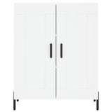 Highboard White 69.5x34x180 cm Engineered Wood 3189965