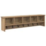 Wall-Mounted Coat Rack Wall-Mounted Artisan Oak Engineered wood 874330