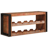 Wine Rack Brown 100 x 45 x 33 cm Solid Reclaimed Wood 4104762