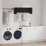 Wardrobe Black Oak 100 x 32.5 x 35 cm Engineered Wood 862657