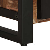 Bedside Cabinets 2 pcs Multicolour Solid Rough Wood Mango 4013566