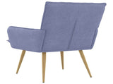 Armchair Jeans Blue Fabric 42047710