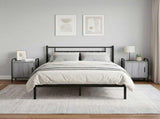 Bedside Cabinet 2 pcs Grey Sonoma 40 x 30 x 50 cm 8013525