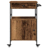 Kitchen Trolley Old Wood 56 x 43 x 89.5 cm Engineered Wood 871666