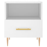 Bedside Cabinets 2 pcs White 40x35x47.5 cm Engineered Wood 827405