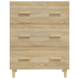 Sideboard Sonoma Oak 70x34x90 cm Engineered Wood 812153