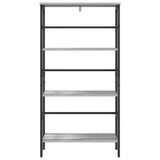 Bookshelf Grey Sonoma 60 x 29.5 x 115 cm Engineered Wood 883925
