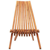 Outdoor Chair Brown Solid Acacia wood Standard Foldable 45974