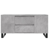 Coffee Table Concrete Grey 102x44.5x50 cm Engineered Wood 831008