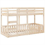Bunk Bed 90x190 cm Solid Wood Pine 3308592