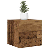 Wall Mounted TV Cabinet 2 pcs Old Wood 30.5x30x30 cm 856413