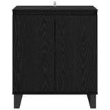 Sideboard Black Oak 60 x 35 x 70 cm Engineered Wood 882603