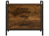 Bedside Cabinet 2 pcs Smoked Oak 48 x 36.5 x 60 cm 8013535