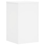 ZNTS Plant Stands 2 pcs White 30x30x50 cm Engineered wood 852915