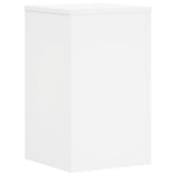 Plant Stands 2 pcs White 30x30x50 cm Engineered wood 852915