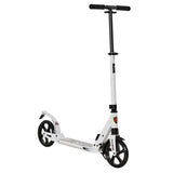 Folding Kick Scooter, Adjustable Ride On Scooter with 200mm Big Wheels and Double Shock Absorption, T3398P376754