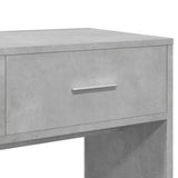 Dressing Table with Mirror Concrete Grey 80x39x80 cm 840705