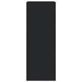 Shoe Cabinet Black 52x37.5x100 cm Engineered Wood 848438