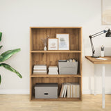 ZNTS Bookcase Artisian Oak 80x30x114 cm Engineered Wood 857939