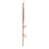 Headboard 140 cm Solid Wood Pine 842502