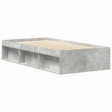 Bed Frame without Mattress Concrete Grey 90x200 cm 3203827