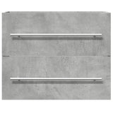 Sink Cabinet Concrete Grey 60x38.5x48 cm Engineered Wood 856224