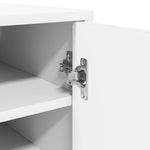 Shoe Cabinets 2 pcs White 32x35x70 cm Engineered Wood 808955