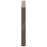 Dining Table Legs U-Shaped 2 pcs Natural Steel 100x cm Steel 4013199