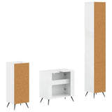 3 Piece Bathroom Cabinet Set BREDA Engineered Wood 3417886