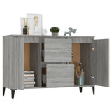 Sideboard Grey Sonoma 102x35x70 cm Engineered Wood 815166