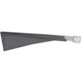 Collapsible Balcony Side Awning Grey 210x210 cm 41573