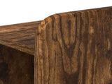 Headboard Cabinet with Storage Smoked Oak Engineered Wood 8001215