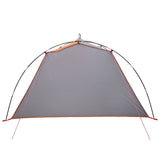 Tunnel Tent Grey and Orange 4-Person 42018567