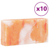 Salt Stones 10 pcs Pink 20 x 5 x 10 cm Rock Salt 42000110