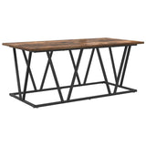 Coffee Table Smoked Oak 100 x 50 x 40 cm 869710