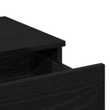 Dressing Table Black Oak 100 x 40 x 120 cm Engineered Wood 868862