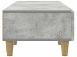 TV Cabinet Concrete Grey 147 x 34.5 x 30 cm Engineered Wood 894708