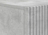 Bathroom Storage Cainet ARNHEM Concrete Grey 59.5 x 31 x 80 cm 896618