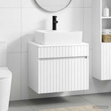 Bathroom Furniture Set High Gloss White Engineered Wood 3404294