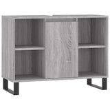 Bathroom Cabinet Grey Sonoma 80x33x60 cm Engineered Wood 831642