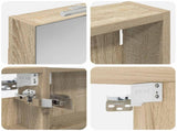 Bathroom Cabinet Set 3 pcs 110 x 10.5 x 60.5 cm Engineered wood 3403722