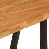 Bench with Live Edge 105 cm Solid Wood Acacia 372754