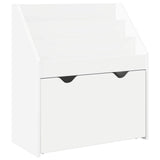 Kids Bookshelf White 60 x 29.5 x 69 cm Engineered Wood 892389