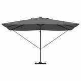 Umbrella Anthracite 352 x 251 x 265 cm Polyester and Aluminium 42003329