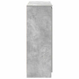 Sideboard with Drawers Concrete Grey 100.5x35x98.5 cm Engineered Wood 3328456